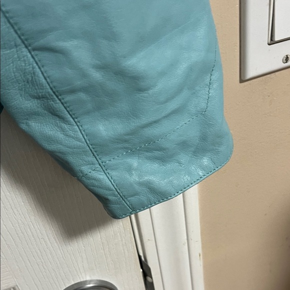 Carlisle Leather Blue Jacket - Picture 7 of 12